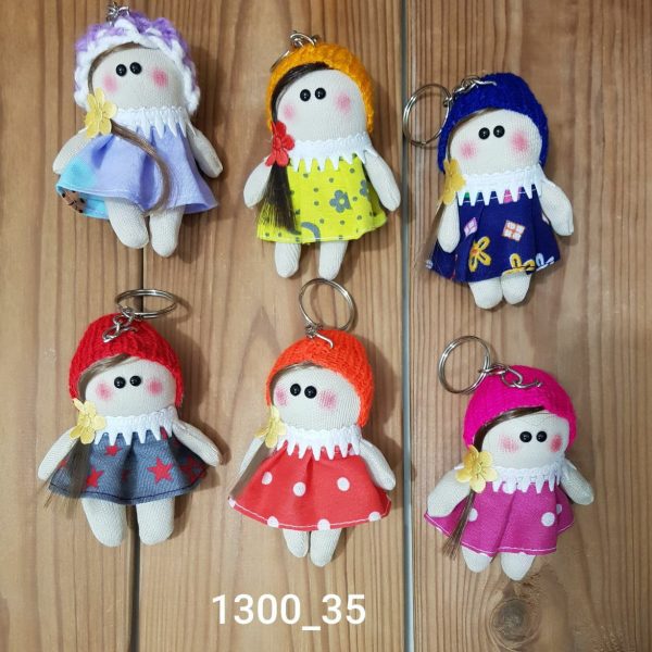 عروسک سرکلیدی دخترروسی ریز